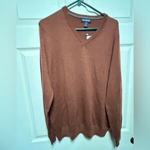 Jos. A. Bank Men's Tan V-Neck Sweater